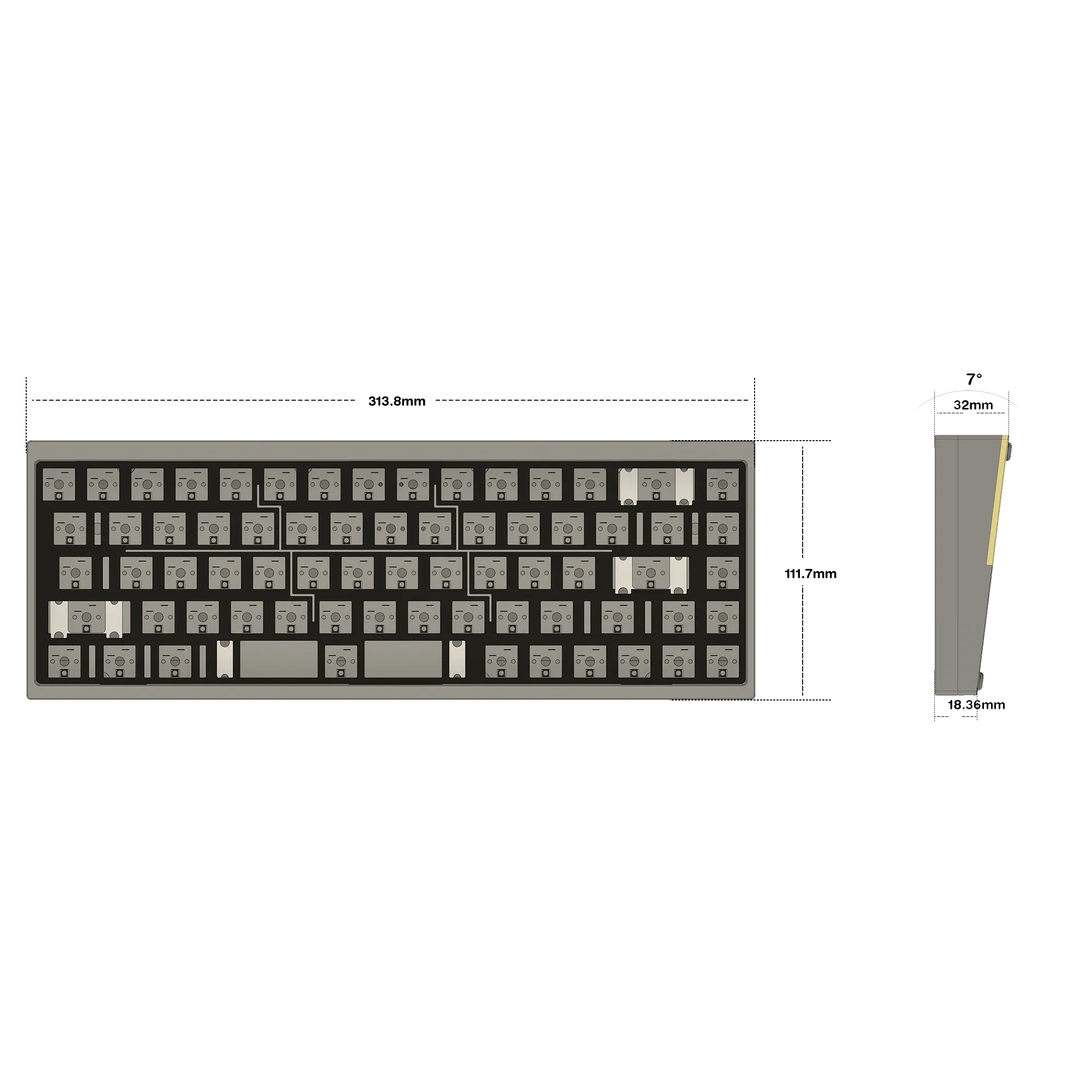 TOFU Jr Keyboard Kit
