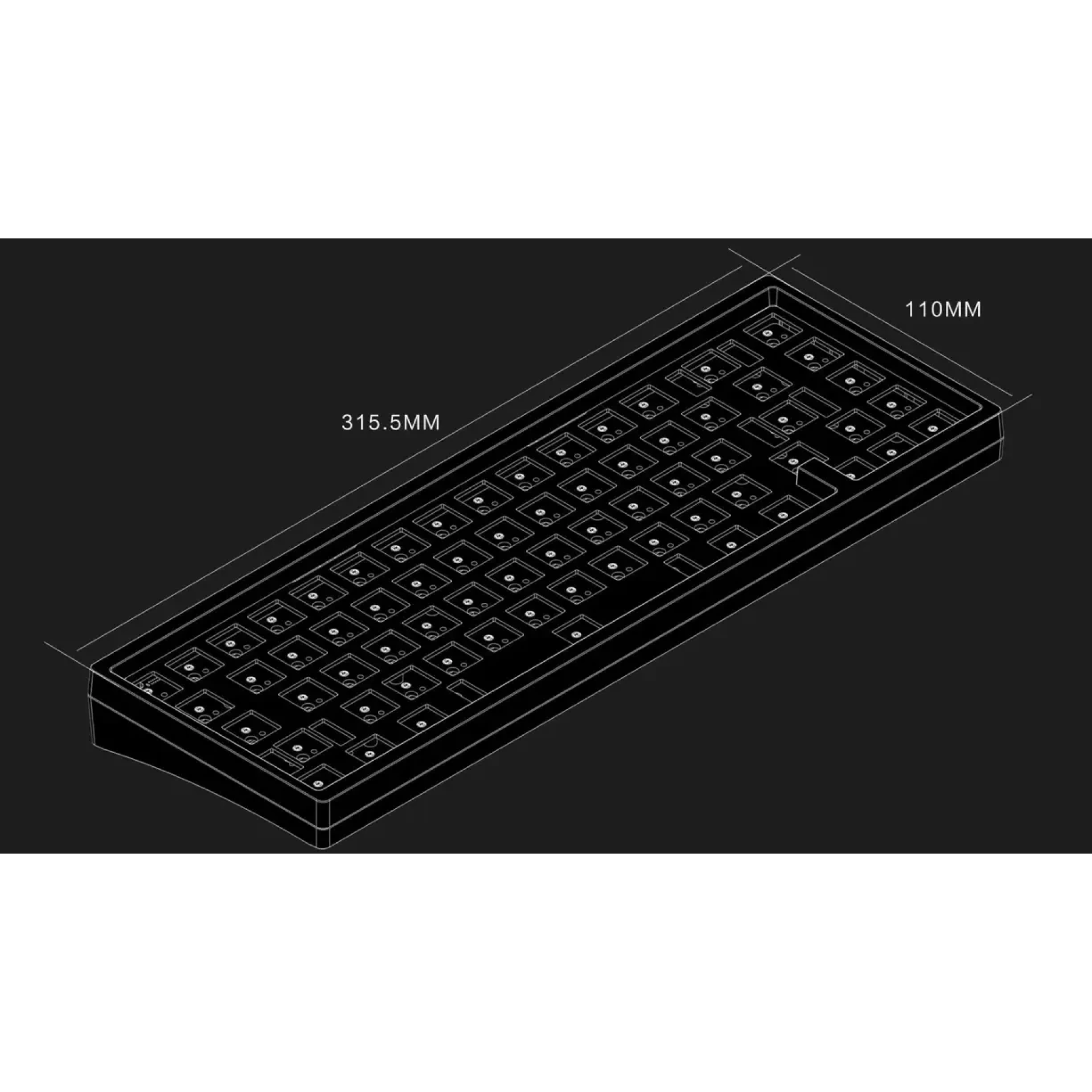 R4 KBD67 Lite - BT65 - 65% Bluetooth PCB