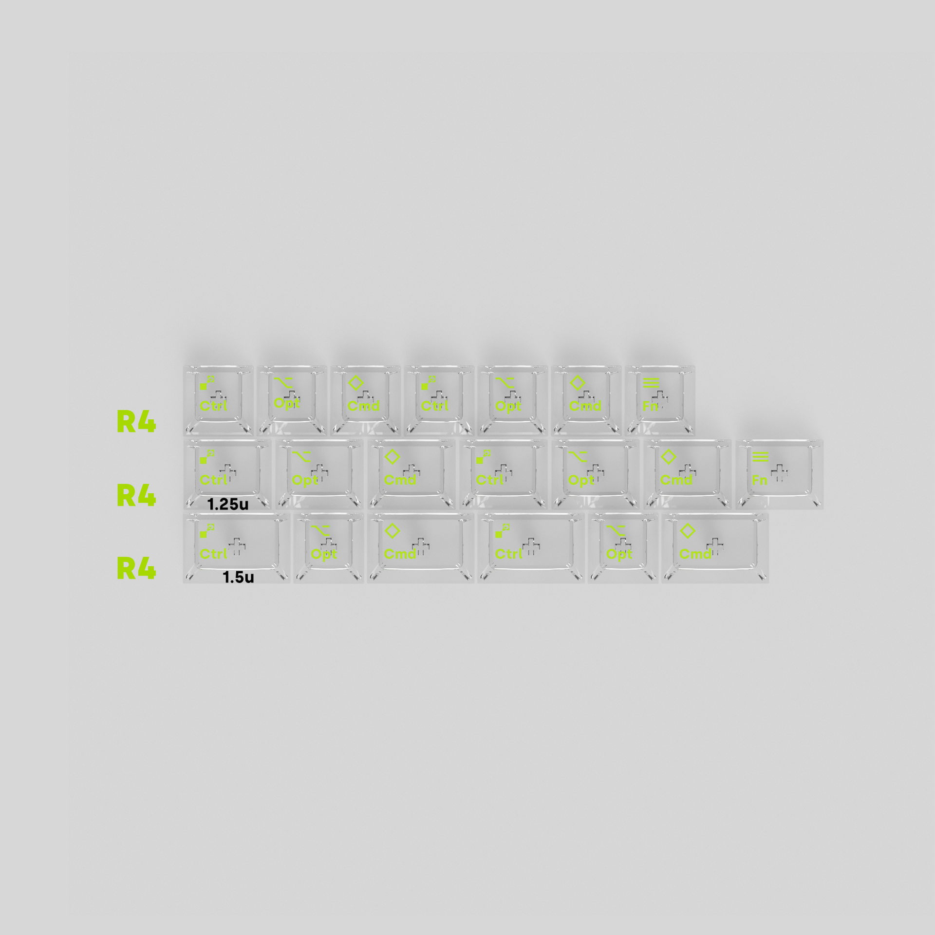 Deadline AirG PC Keycaps – KEYGEM