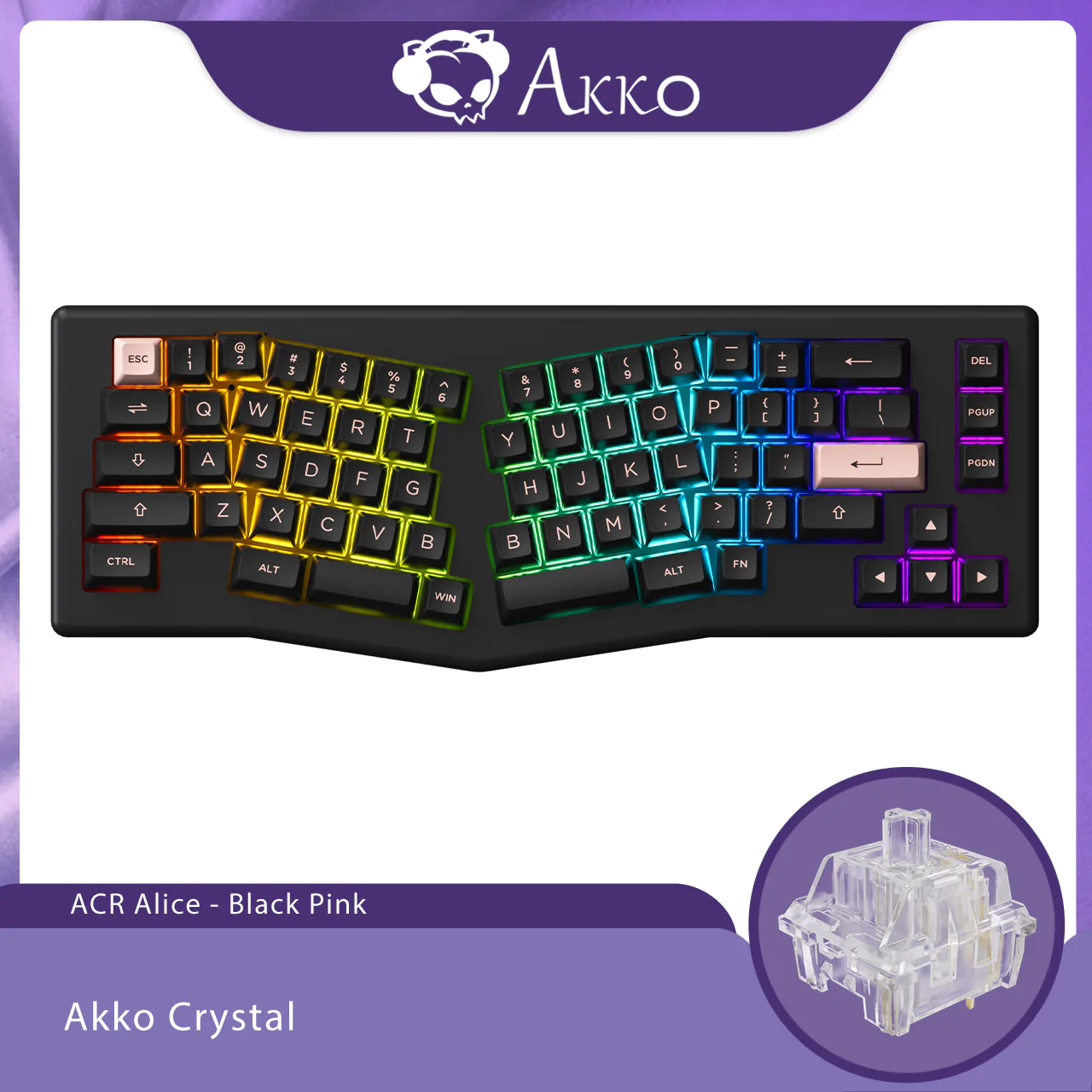 Akko ACR Pro Alice Plus Keyboard