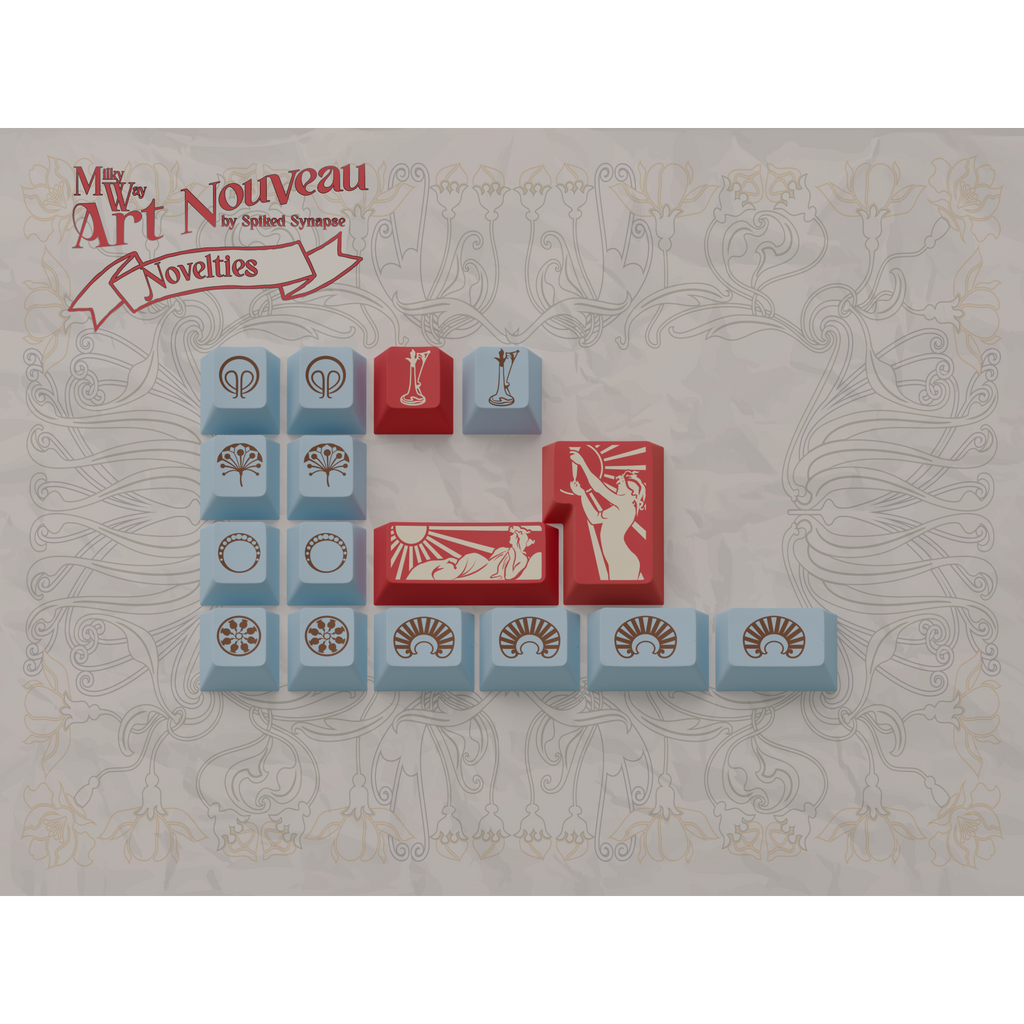 MW Art Nouveau Keycaps