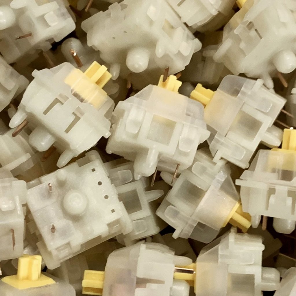 Gateron Milky Yellow Switch / 10pcs