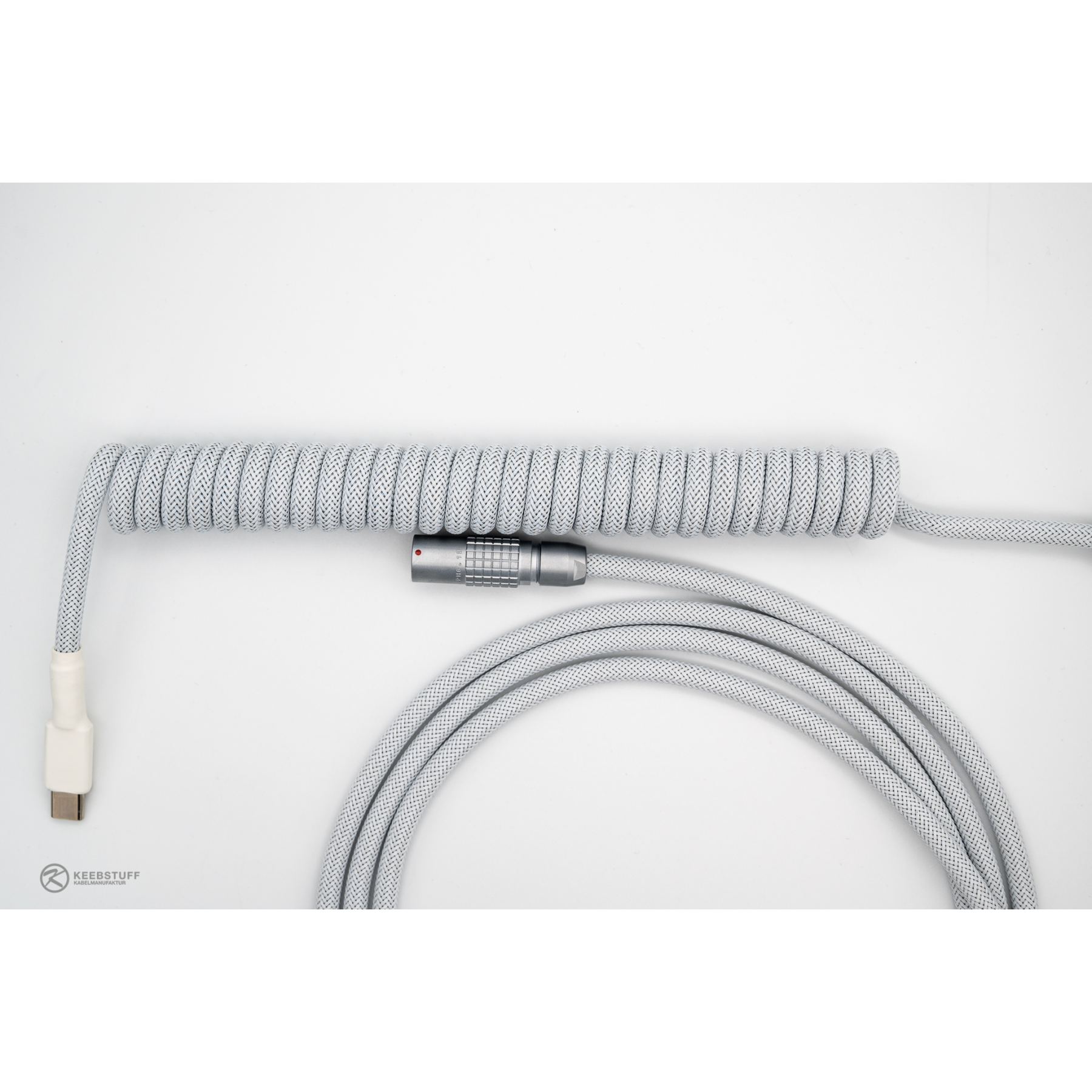 Minimal "XXX White" Custom USB Cable
