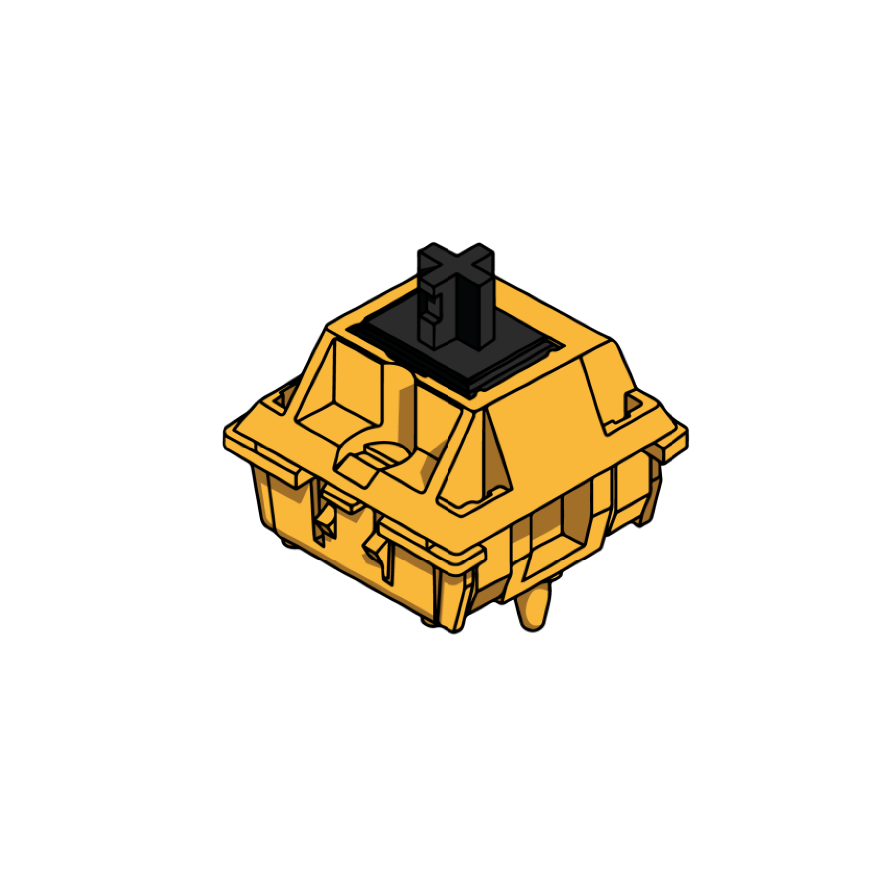 Cow Linear Switches (Non-Uhmwpe Ver.) / 10pcs