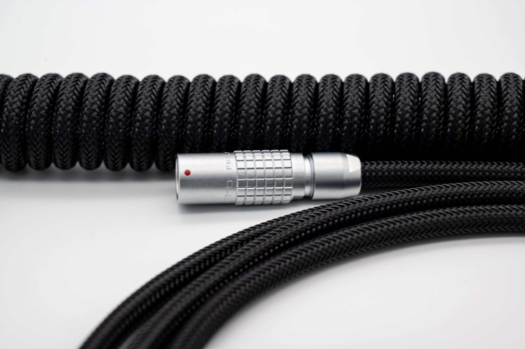 "Mono[chrome]" Custom USB Cable - Black