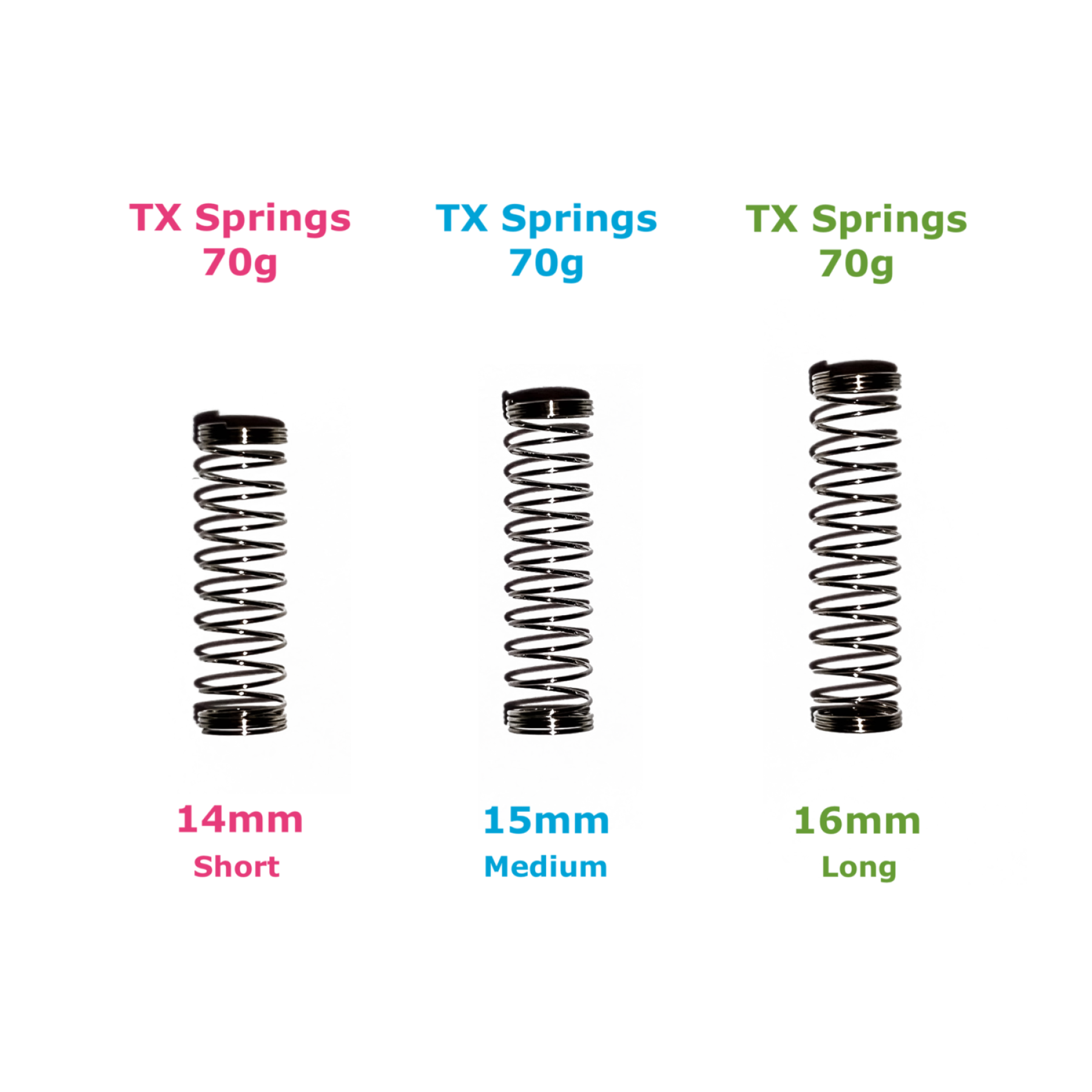TX Springs (L) / 110pcs