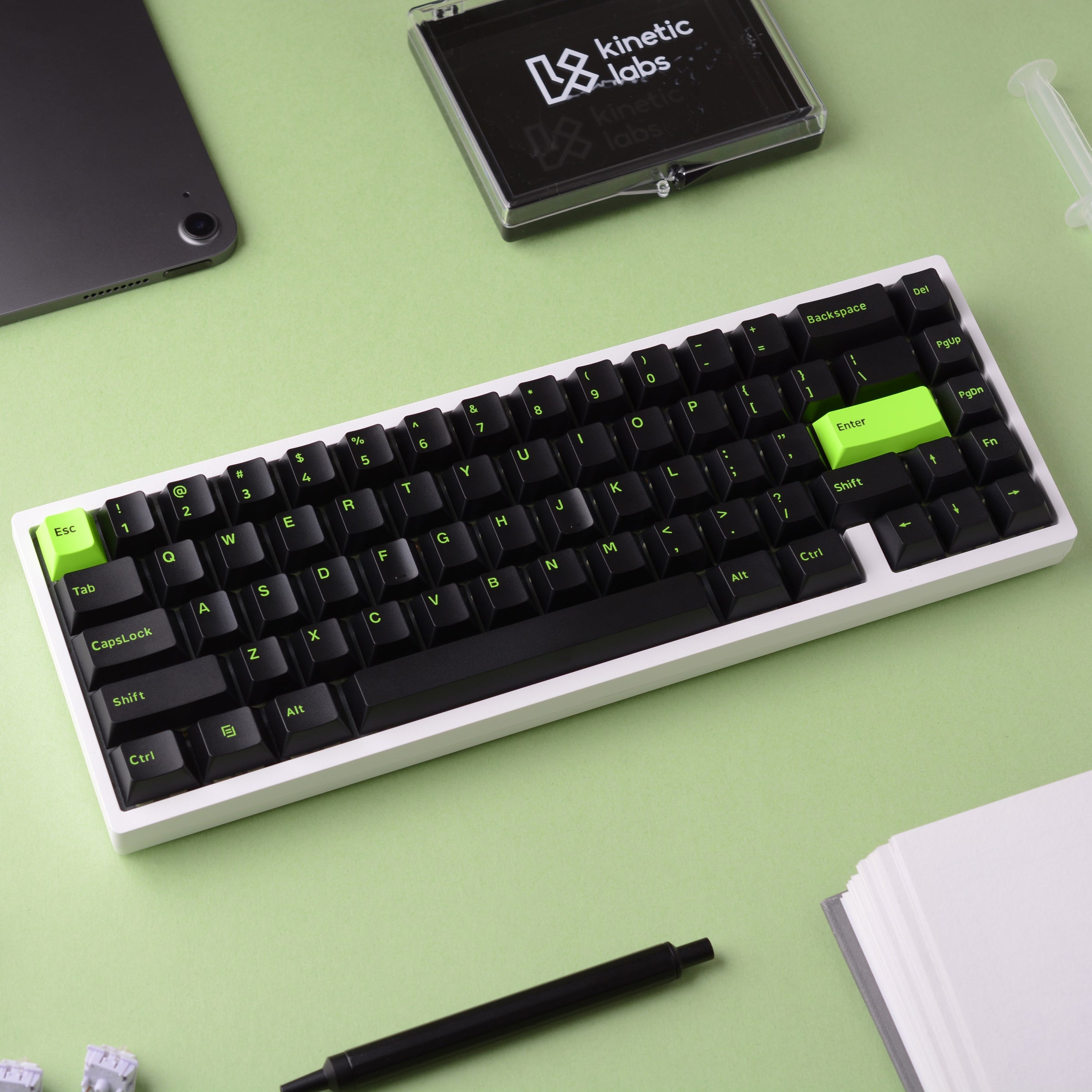 Kinetic Labs Code PBT Keycaps