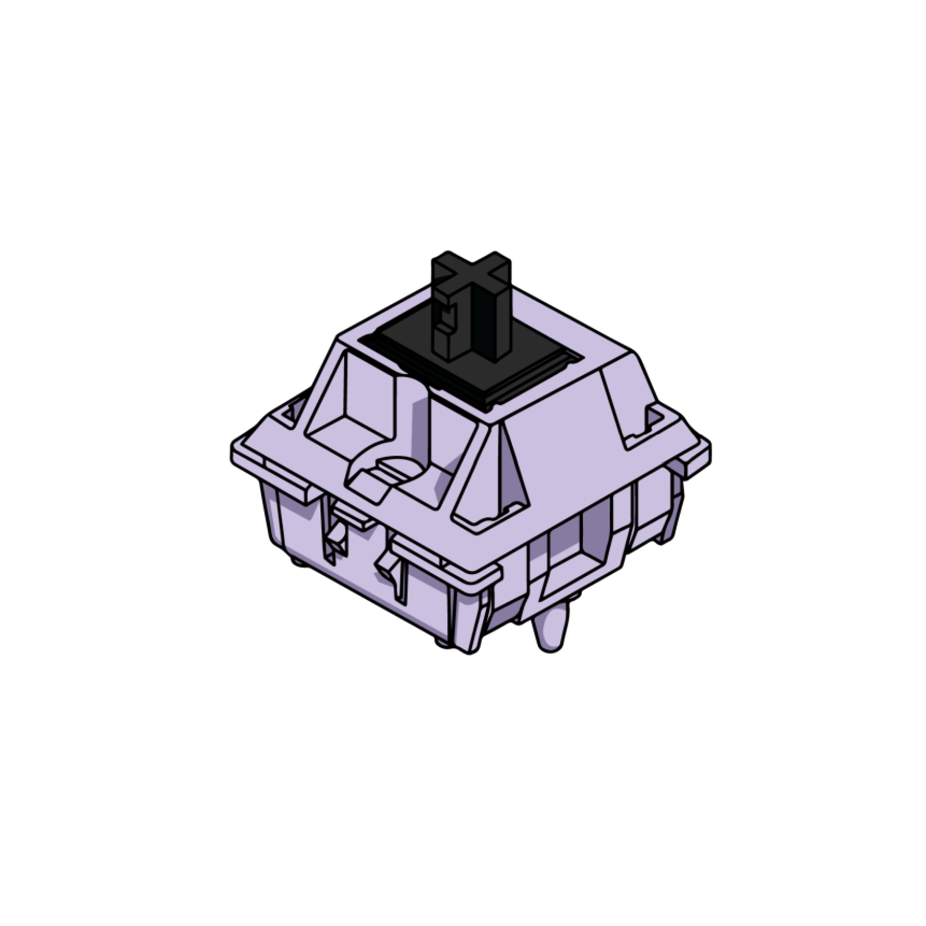 Cow Linear Switches (Non-Uhmwpe Ver.) / 10pcs